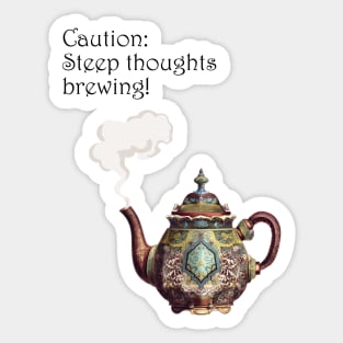 Thoughtful Steepings Sticker